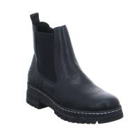RIEKER Boot Schwarz Lederimitat