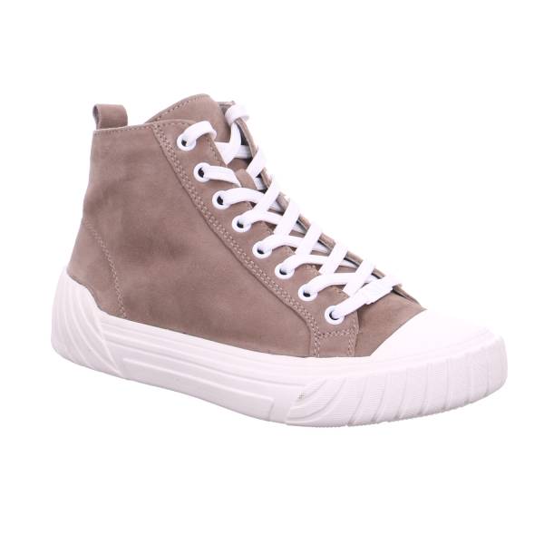 Bild 1 - CAPRICE Sneaker High Taupe Leder