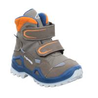 LOWA Kleinkinder-Snowboot Membran Braun Textil Winterstiefel Unisex