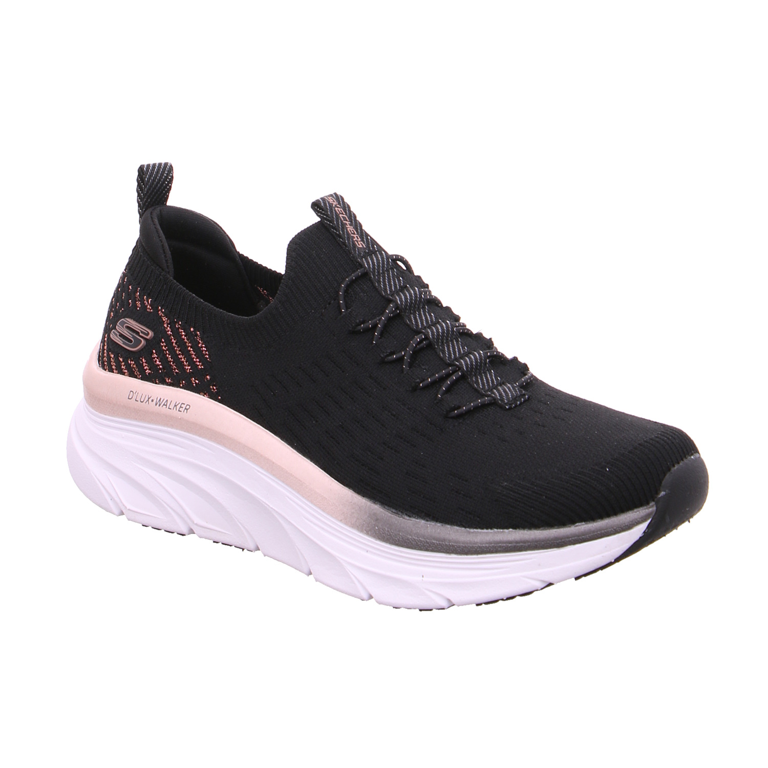 SKECHERS Sneaker Schwarz Textil