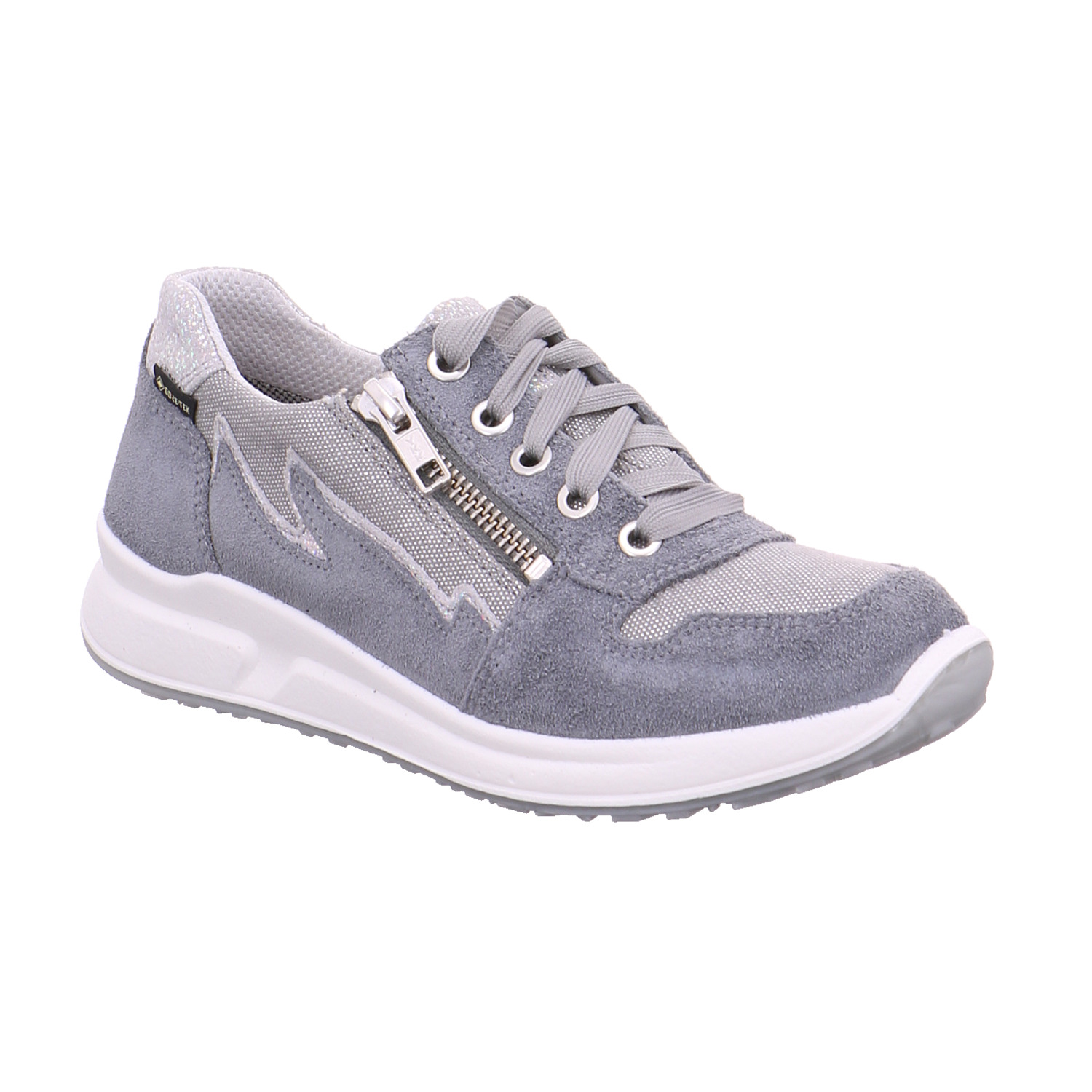 SUPERFIT Mädchen-Halbschuh Binder Grau Textil Sneaker YB7790 SUPERFIT Mädchen-Halbschuh Binder Grau Textil Sneaker YB7790
