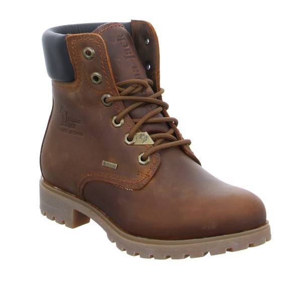 Bild 1 - PANAMA JACK Boot Braun Leder mit Gore Tex