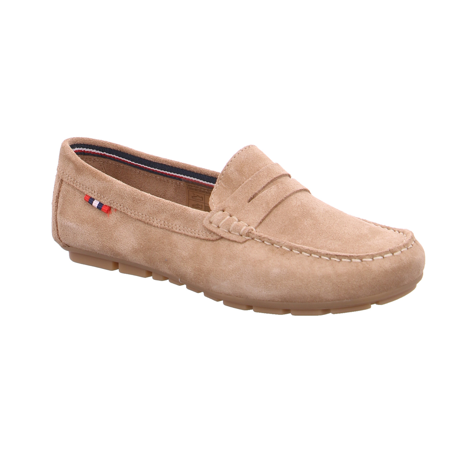 GIL PETERSON Mokassin Camel Leder