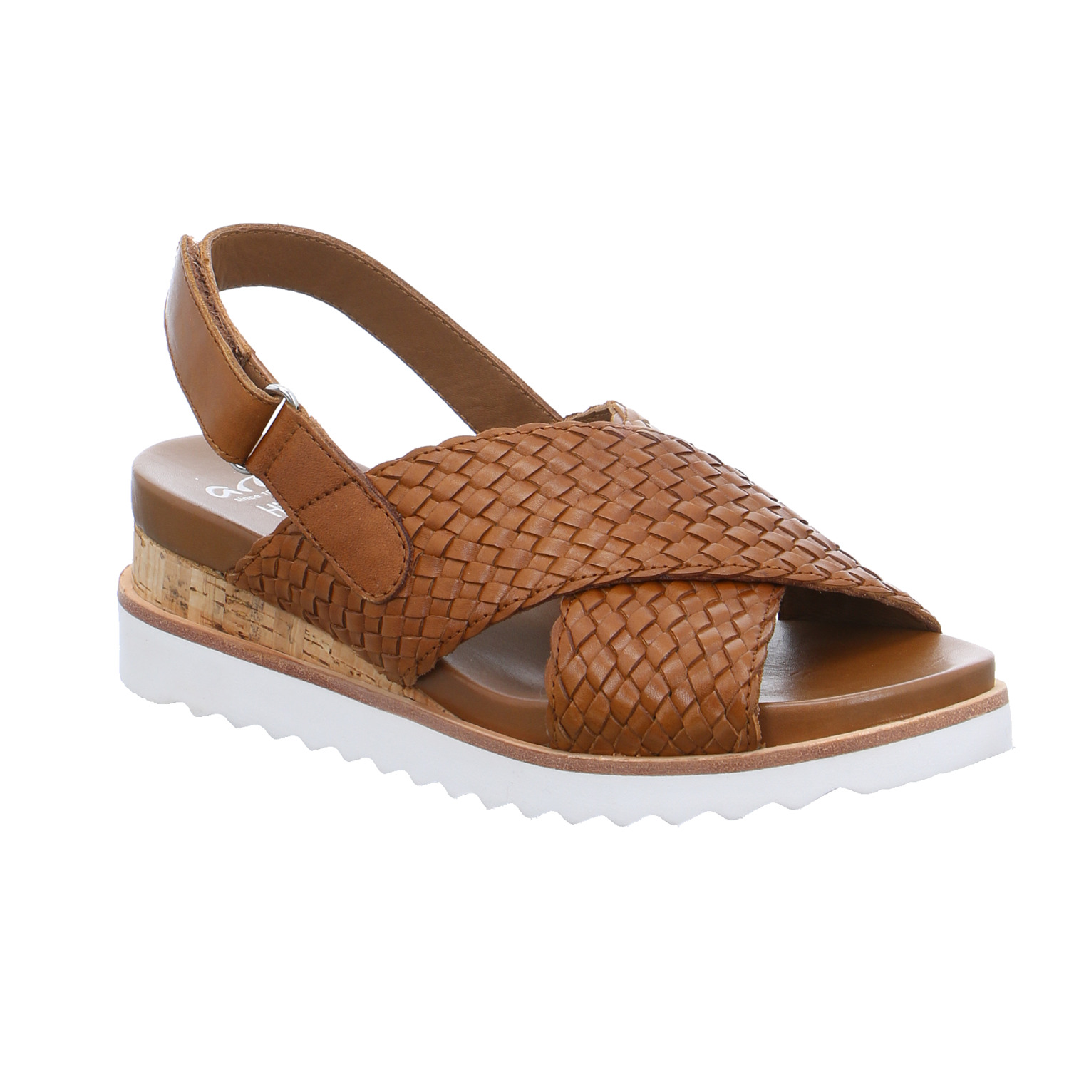 ARA Comfort-Sandalette Cognac Leder ARA Comfort-Sandalette Cognac Leder