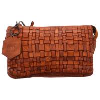BEAR DESIGN Umhängetasche Cognac Leder