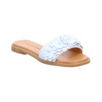 APPLE OF EDEN Pantolette Weiss Leder