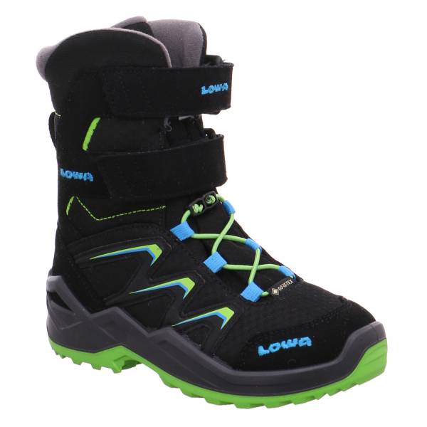 Bild 1 - LOWA Kleinkinder-Snowboot Membran Schwarz Synthetik Winterstiefel