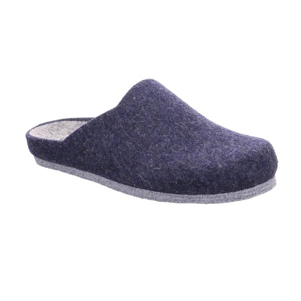 Bild 1 - BIOLIFE Pantoffel Blau Textil