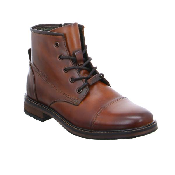 Bild 1 - BUGATTI SHOES Winter-Boots Cognac Leder
