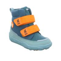 AFFENZAHN Kleinkinder-Snowboot Membran Petrol Textil Komfortschuh