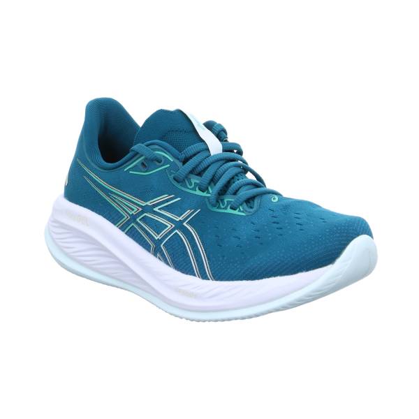 Bild 1 - ASICS Training Fitnessschuhe Grün Synthetik Gel Cumulus 26