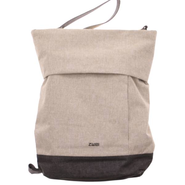 Bild 1 - ZWEI Rucksack gross Offwhite Textil