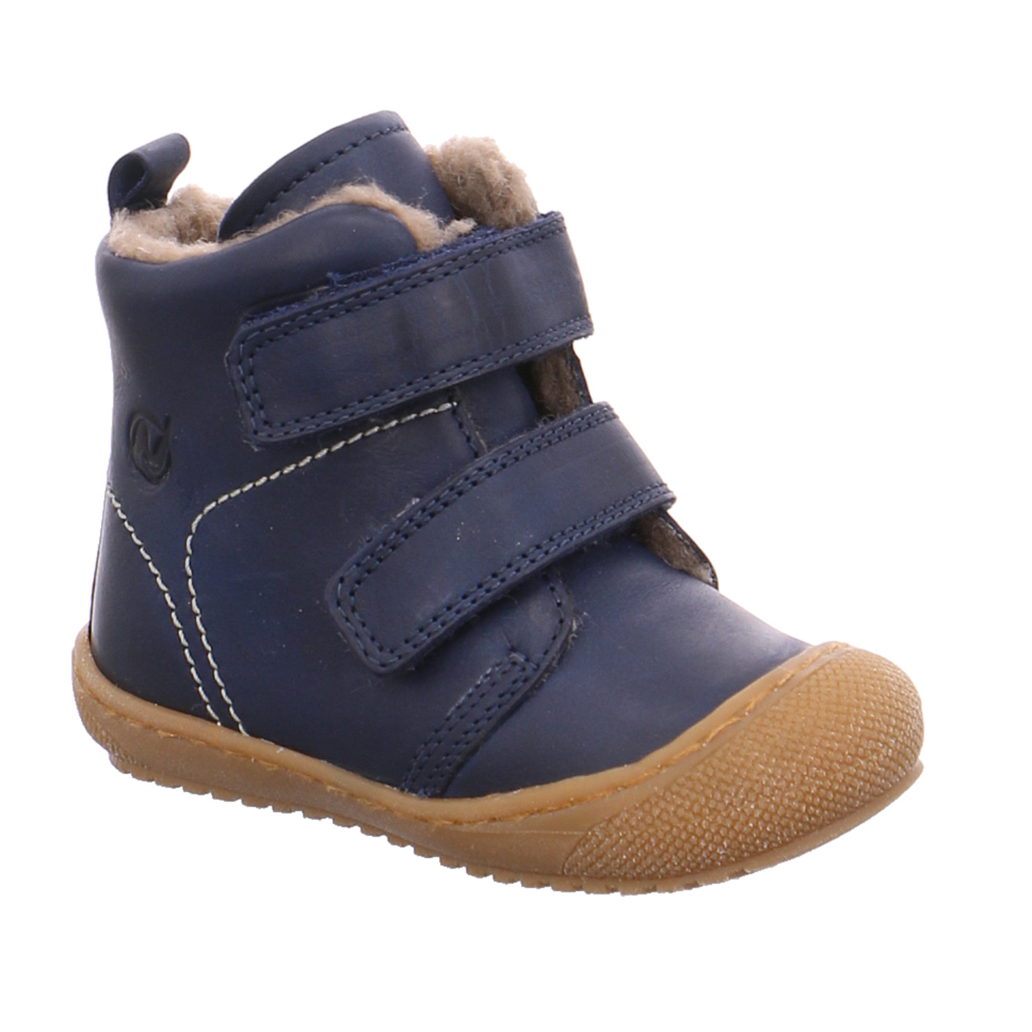 NATURINO Kleinkinder-Winterstiefel Blau Leder Unisex Boot YB8281 NATURINO Kleinkinder-Winterstiefel Blau Leder Unisex Boot YB8281
