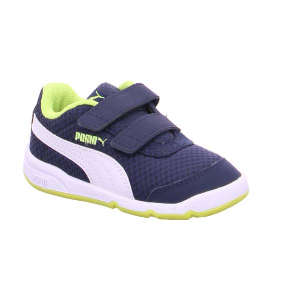 Bild 1 - PUMA Baby-Sport-Bottine Dunkelblau Textil Sneaker