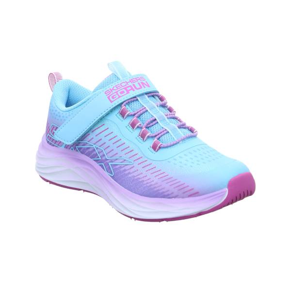 Bild 1 - SKECHERS Mädchen-Halbschuh Klett Türkis Textil Sneaker