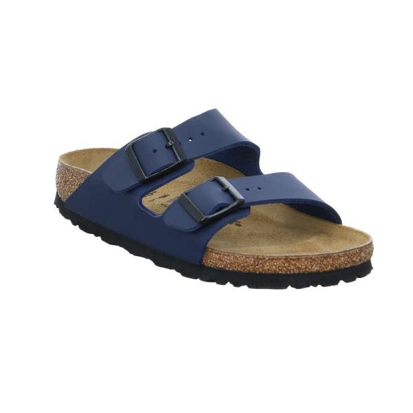 Bild 1 - BIRKENSTOCK Bio-Fussbett Blau Lederimitat