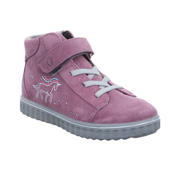 Bild 1 - PEPINO Kleinkinder-Halbschuh Klett Rosa Textil Bottine