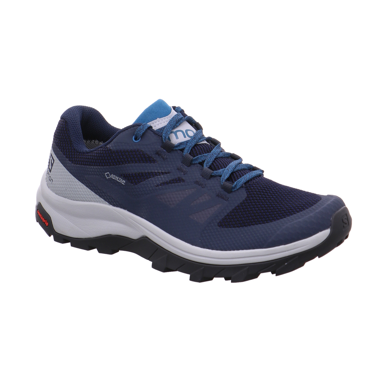 SALOMON Walking + Outdoor Blau Synthetik Gore-Tex