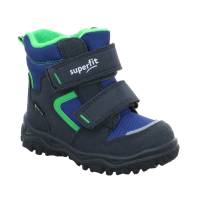 SUPERFIT Kleinkinder-Snowboot Membran Hellgrau Textil Baby-Winterstiefel