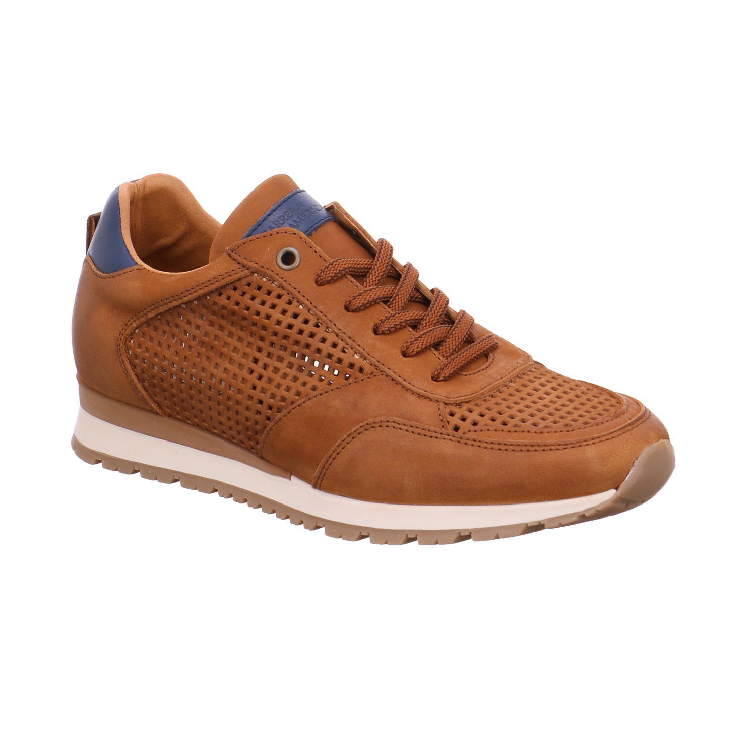 CARRERA PANAMERICANA Halbschuh Cognac Leder