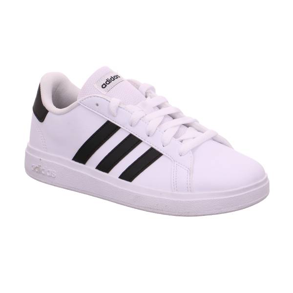 Bild 1 - ADIDAS Kinder Sportschuh Weiss Lederimitat