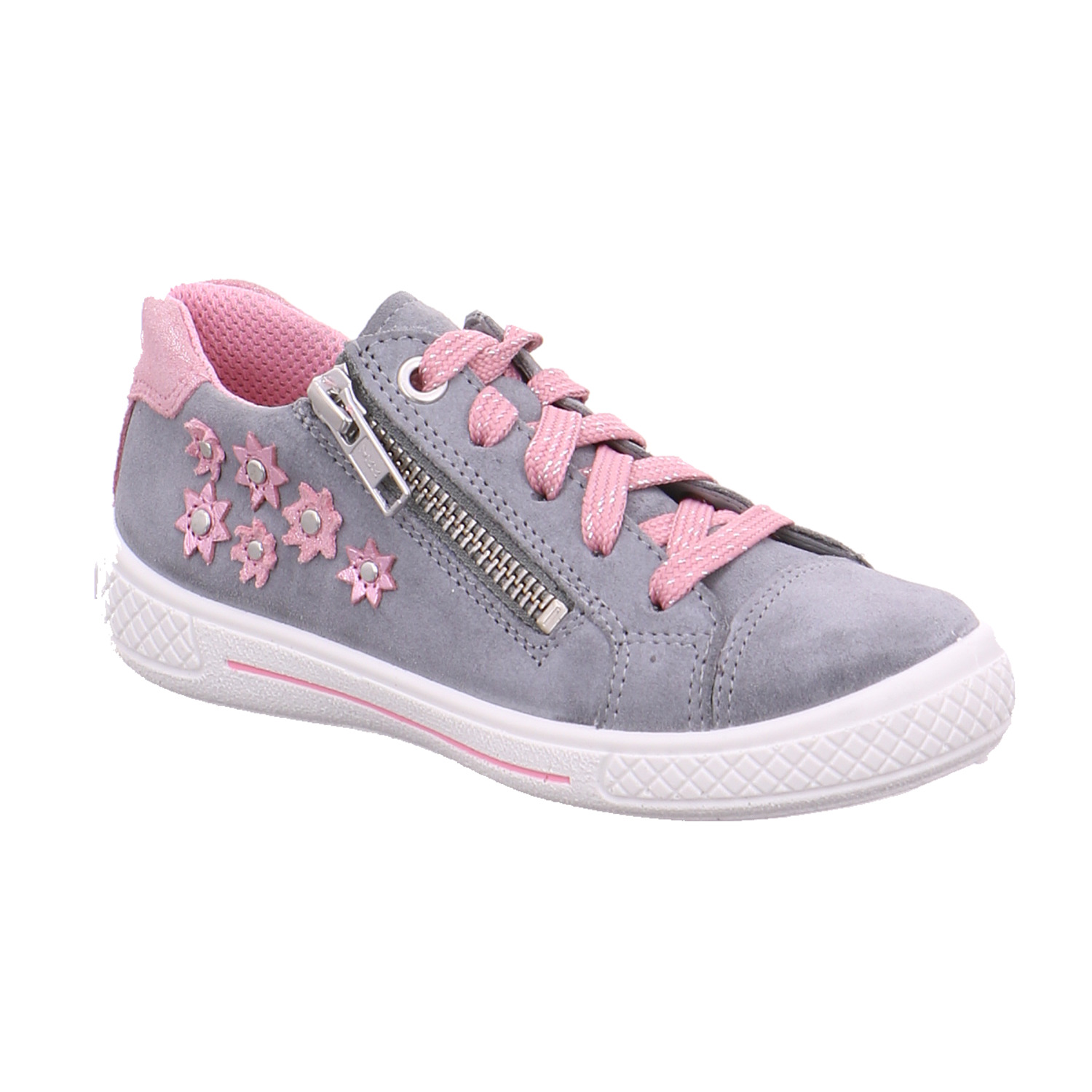SUPERFIT Kleinkinder-Halbschuh Binder Silber Leder Sneaker YB8299 SUPERFIT Kleinkinder-Halbschuh Binder Silber Leder Sneaker YB8299