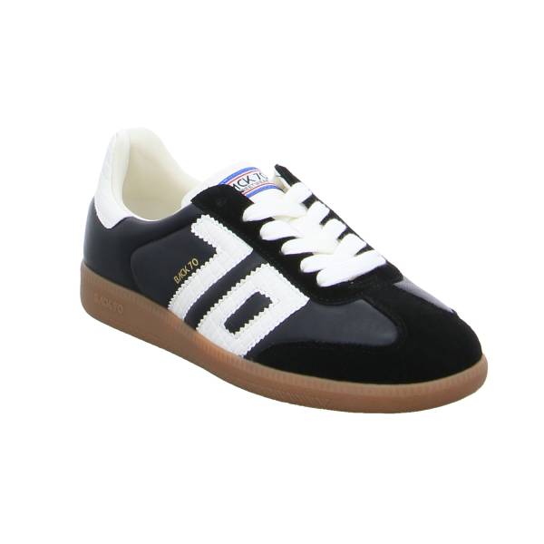 Bild 1 - Back70 Sneaker Schwarz Leder