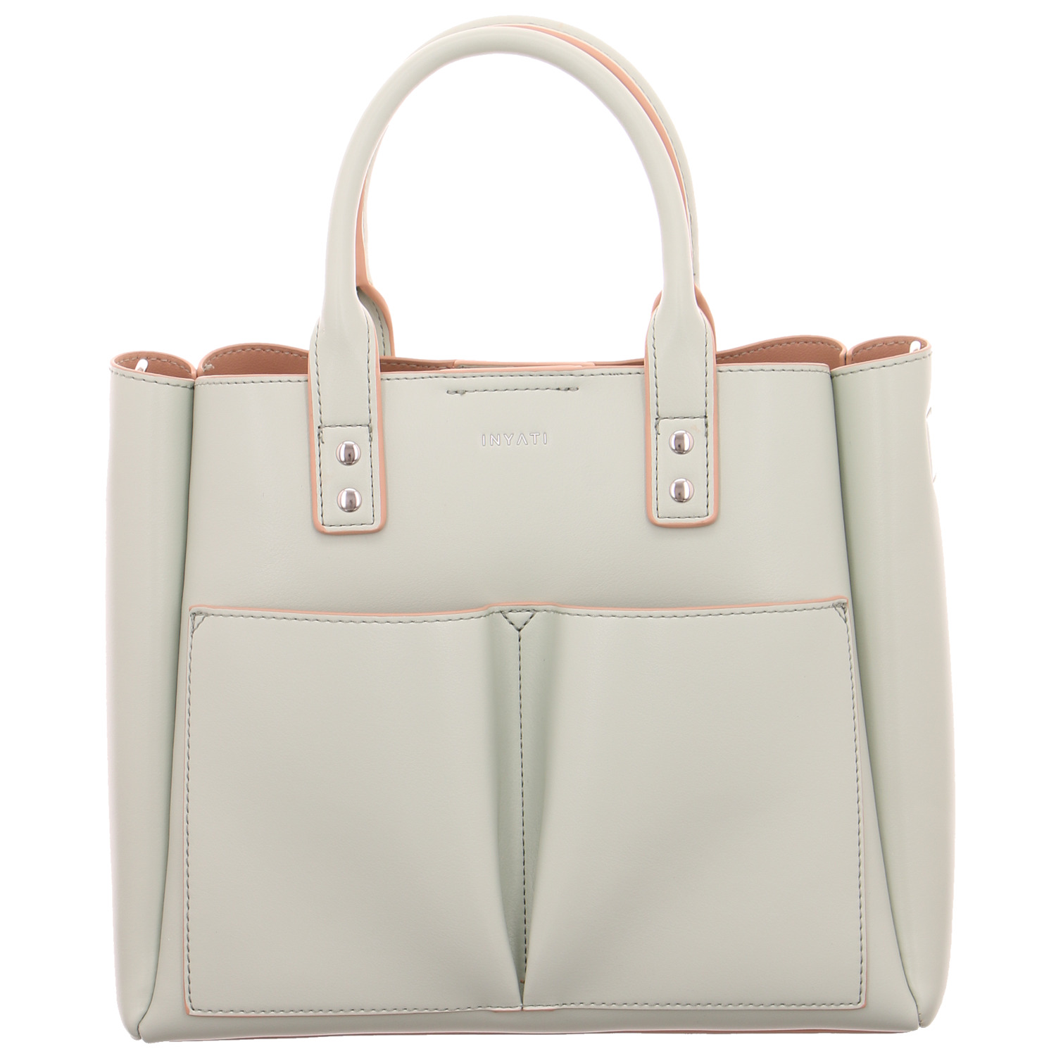 INYATI Handtasche Pastelgrün Lederimitat PETA-Approved Vegan