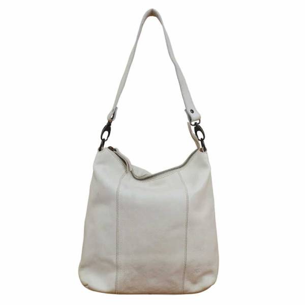 Bild 1 - BEAR DESIGN Umhängetasche Offwhite Leder