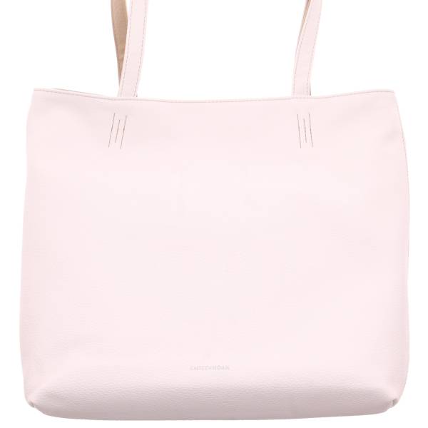 Bild 1 - EMILY & NOAH Shopper Weiss Lederimitat mit Bag in Bag Ja