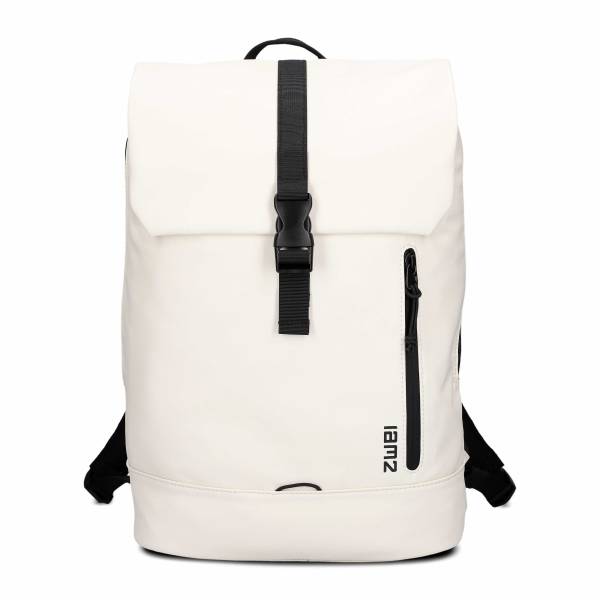 Bild 1 - ZWEI Rucksack Offwhite Lederimitat Ja