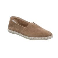 SCHUHENGEL Espadrille Braun Leder