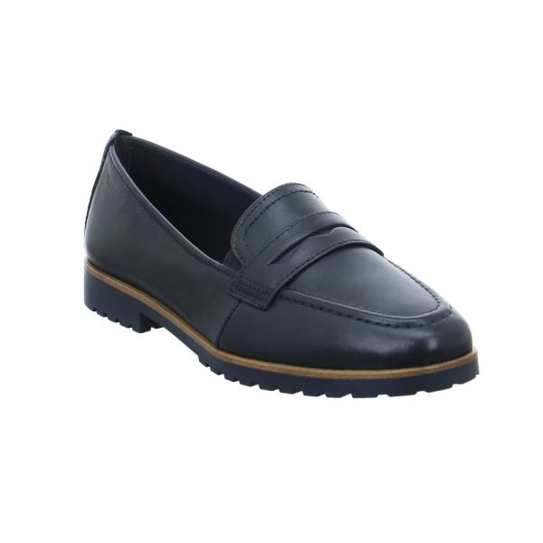 Bild 1 - TAMARIS Slipper Blau Leder