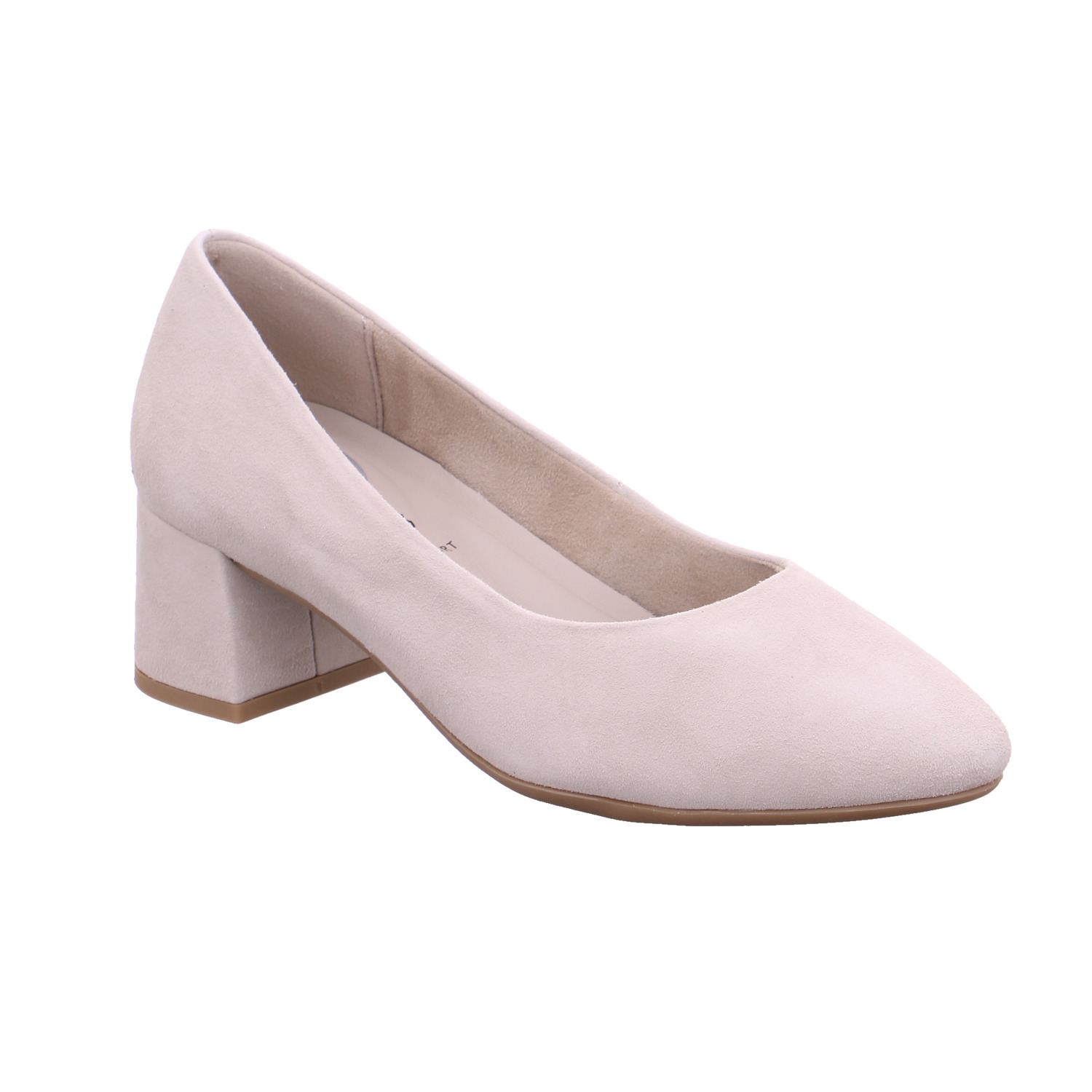 TAMARIS Comfort-Pumps Taupe Leder