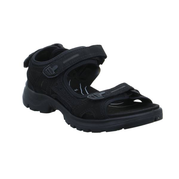 Bild 1 - ECCO Sandalette Schwarz Leder