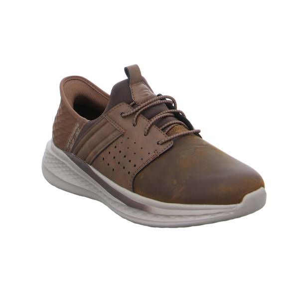 Bild 1 - SKECHERS Halbschuhe Sneaker Braun Leder