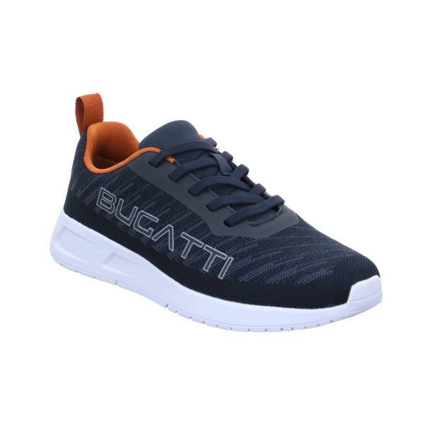 Bild 1 - BUGATTI SHOES Halbschuhe Sneaker Stoff Blau Textil