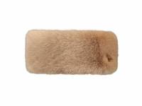 BARTS Stirnband Beige Textil Fell-Imitation