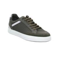 Bild 1 - GEOX Halbschuhe Sneaker Stoff Olive Synthetik Bild 1 - GEOX Halbschuhe Sneaker Stoff Olive Synthetik
