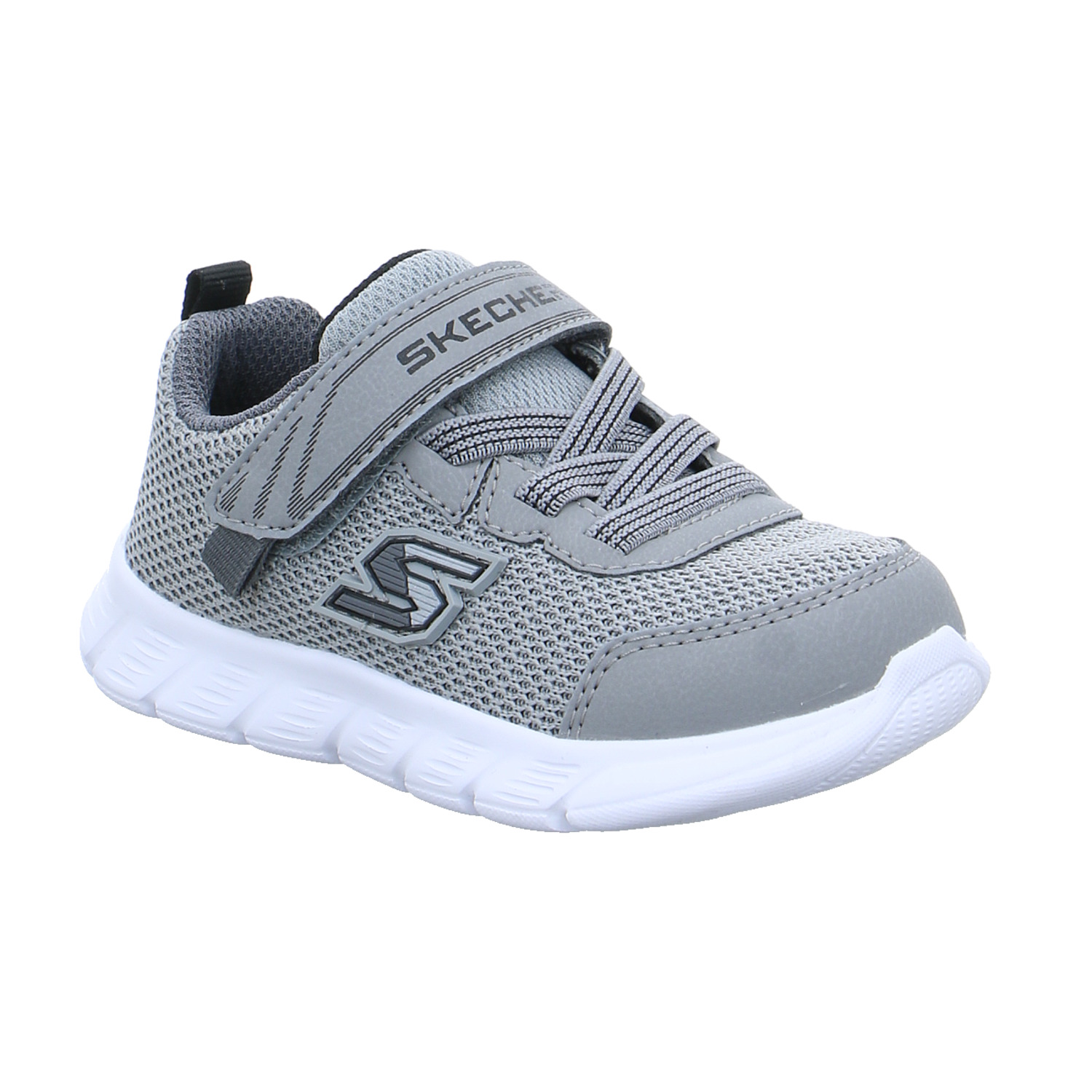 SKECHERS Baby-Sport-Bottine Grau Textil Sneaker
