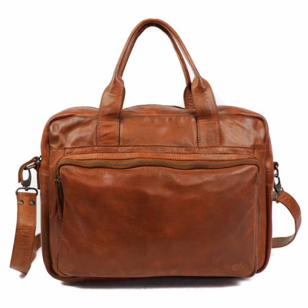 Bild 1 - BEAR DESIGN Business- / Laptoptaschen Cognac Leder
