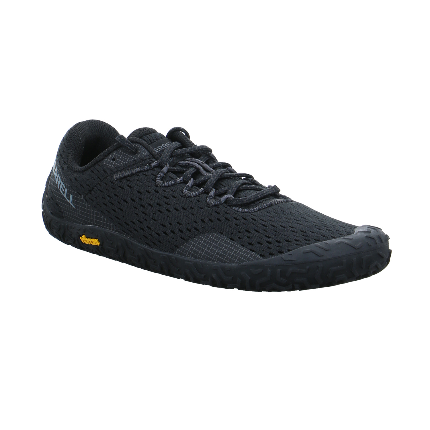 MERRELL Schnürschuh Schwarz Textil Barfuss-Schuh MERRELL Schnürschuh Schwarz Textil Barfuss-Schuh