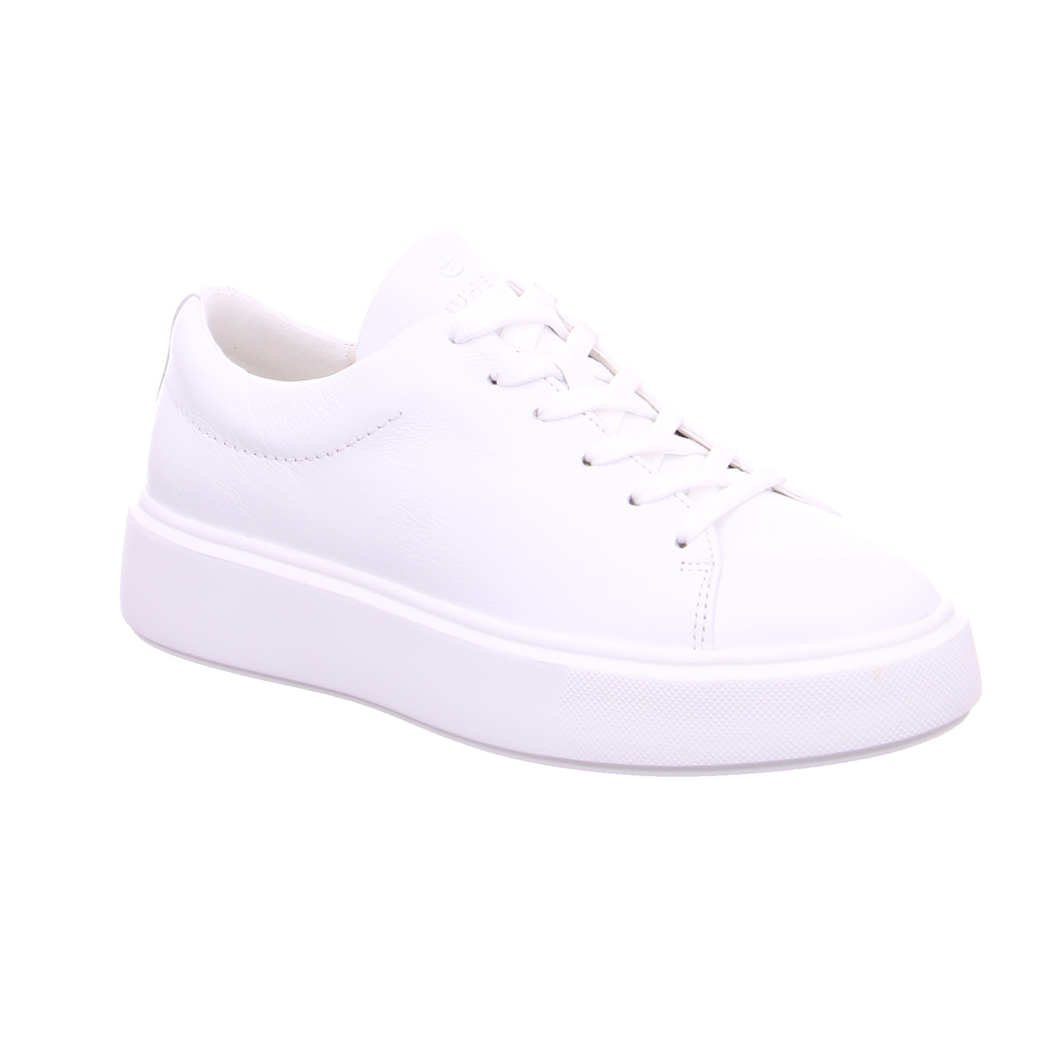 SCHUHENGEL Sneaker Weiss Leder mit Wechselfussbett
