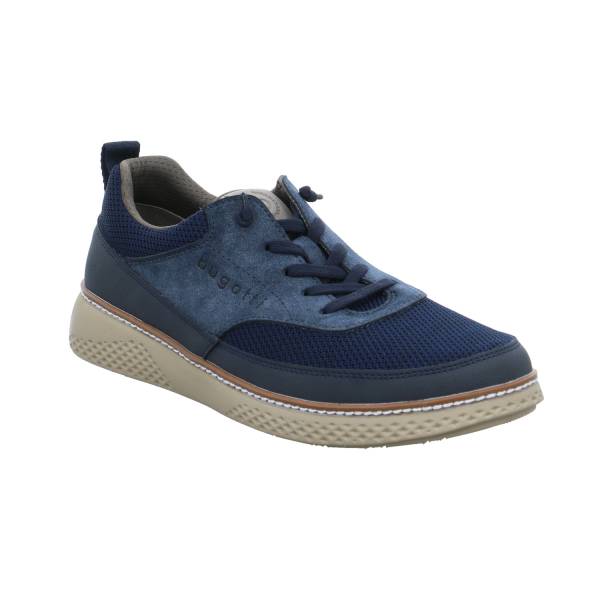 Bild 1 - BUGATTI SHOES Halbschuhe Sneaker Blau Textil