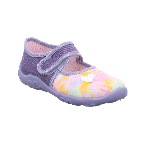 Bild 1 - SUPERFIT Kinder-Hausschuh Violette Textil Mädchen