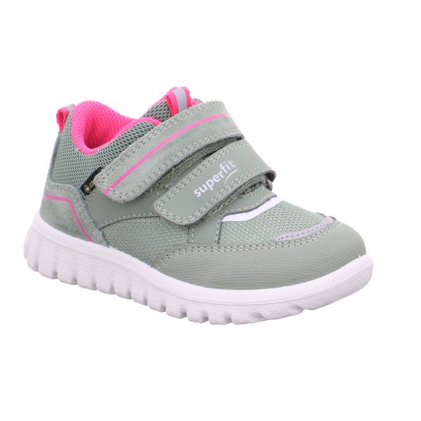 Bild 1 - SUPERFIT Baby-Sport-Bottine Pastelgrün Textil Sneaker
