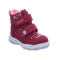 SUPERFIT Kleinkinder-Snowboot Membran Rot Textil Baby-Winterstiefel Mädchen