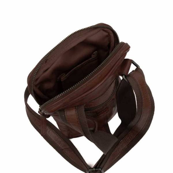 Bild 3 - BEAR DESIGN Umhängetasche Braun Leder