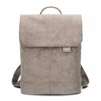 ZWEI Rucksack Taupe Lederimitat Ja