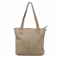 BEAR DESIGN Shopper Beige Leder